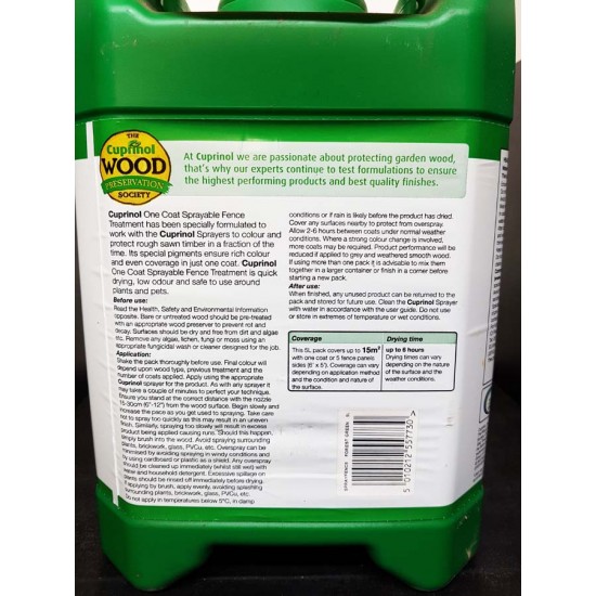 Cuprinol sprayable (Harvest Brown)